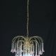 Meryl Streep, Pink Murano Flowers and Crystal Drops Chandelier, 1980s