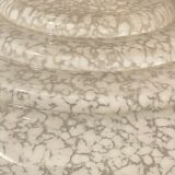 Ceiling lamp glass and metal
