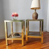 Pair of vintage 1970s side tables