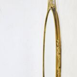 Mirror in a brass frame, 1960s