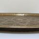 Art top oriental work solid brass vintage diameter 44 cm