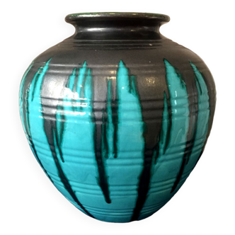 Vase boule Jean Gaziello Vallauris