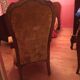 Voltaire chair in Mustard-coloured velvet