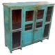 Green sideboard Indian teak wood