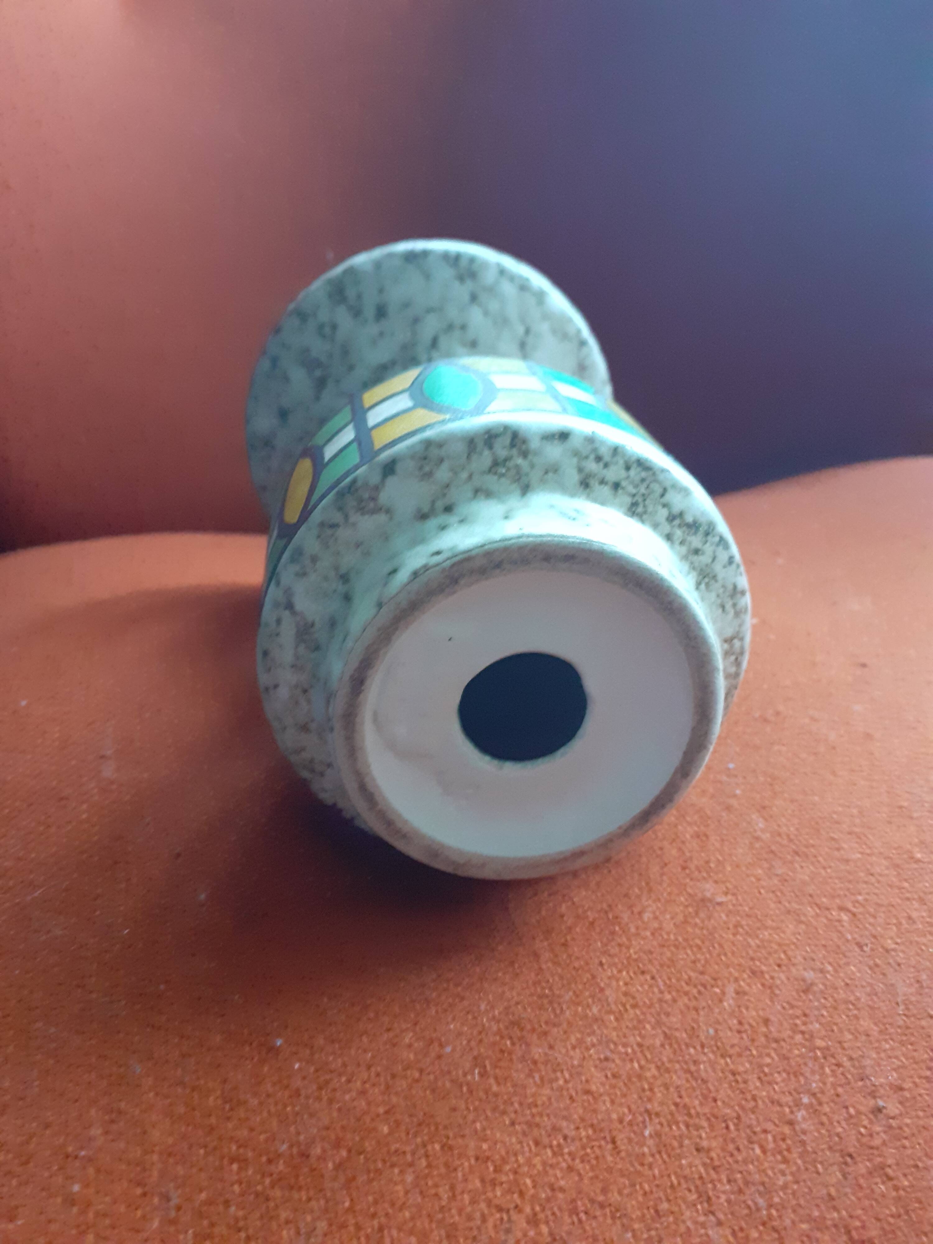 Vintage ceramic candle holder Germany
