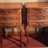 Pair of Louis XV style bedside tables