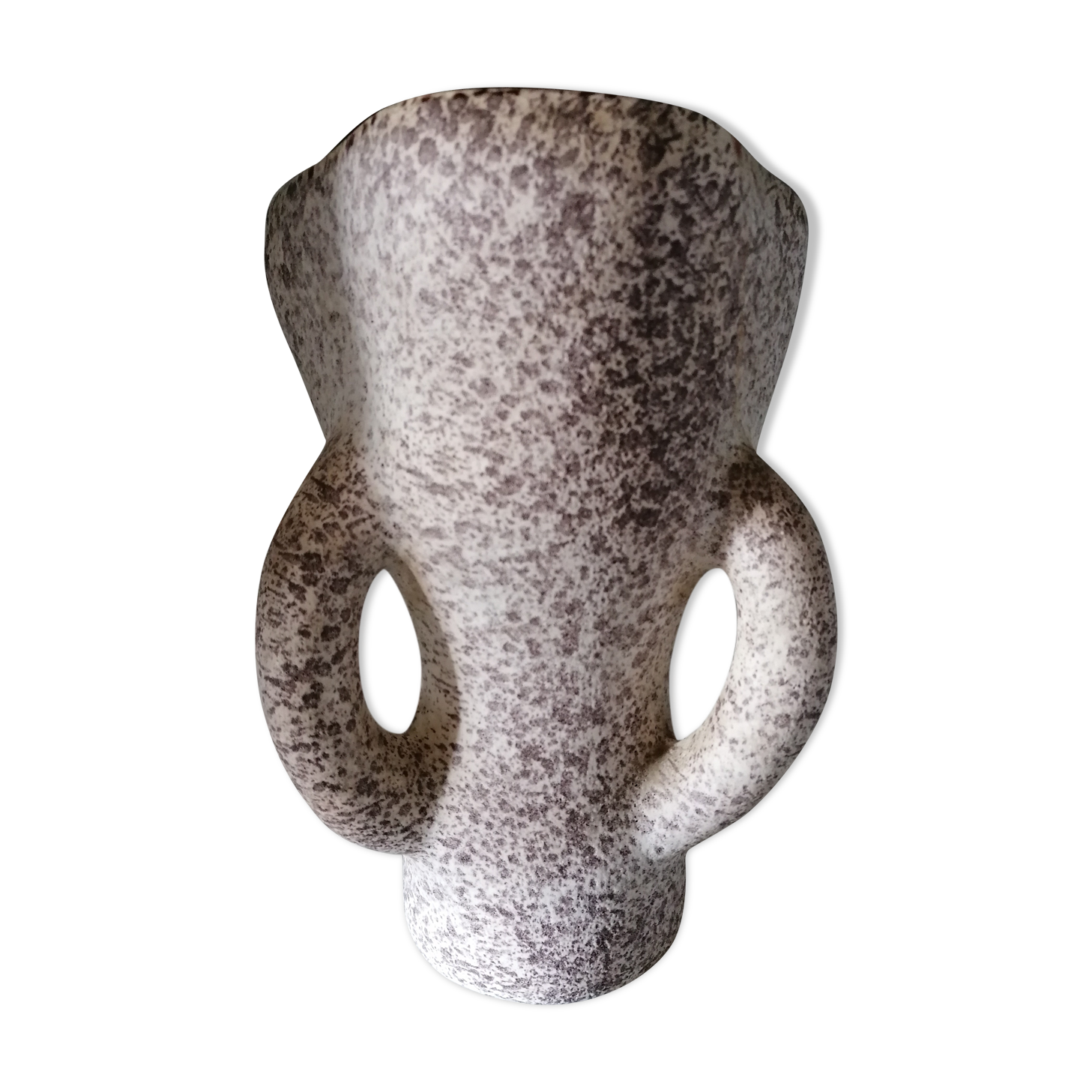 Vase vintage Vallauris signé