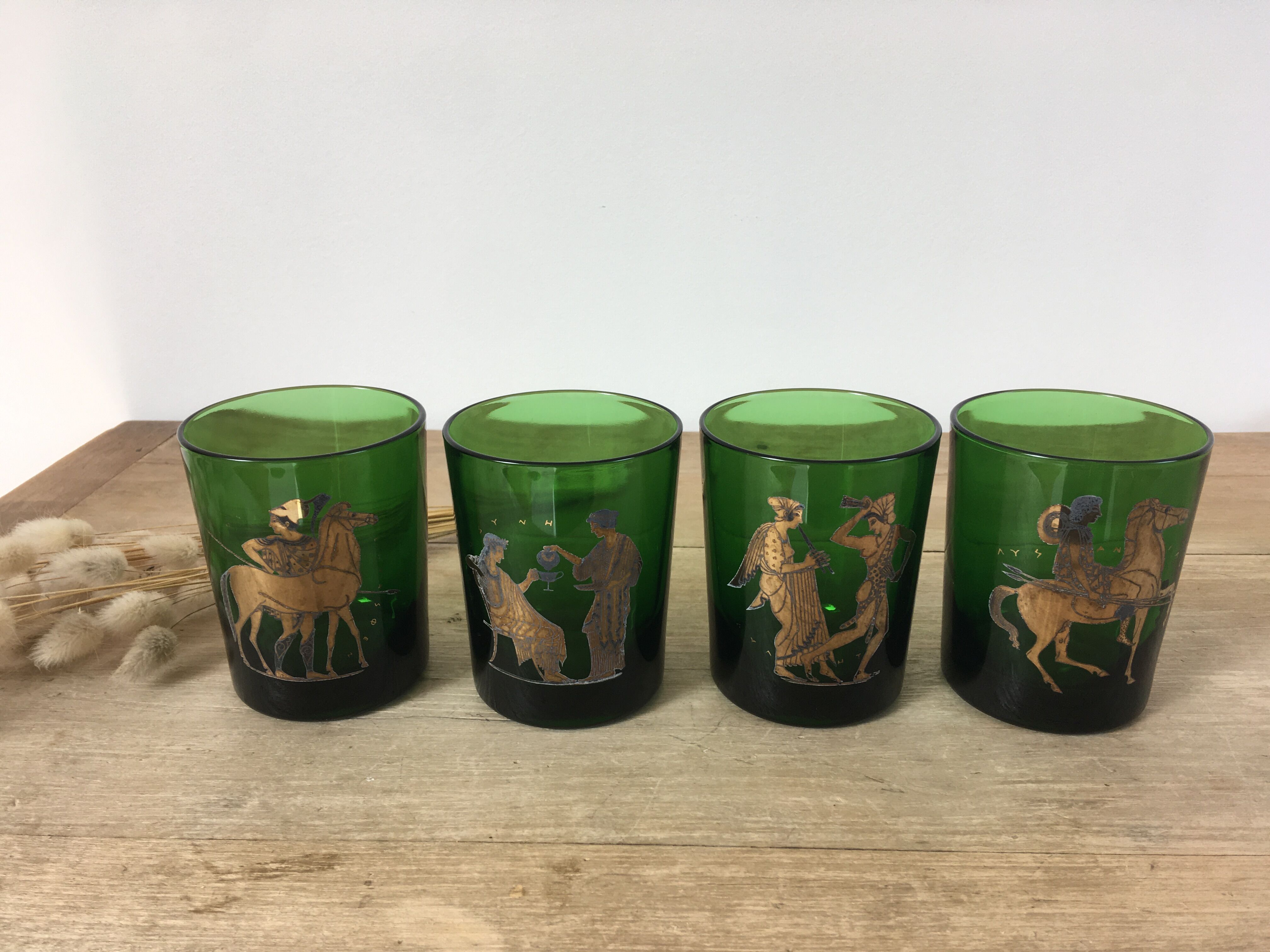 Water glasses / greek mythology whisky