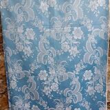 large blue and white damask country tablecloth 4m50 x 1m60