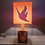 Lampe Roche-Bobois 70's céramique/terre cuite