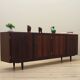 Enfilade en palissandre, design danois, années 1970, designer : Carlo Jensen, production : Hundevad