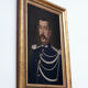 Portrait man pastel 1818 in gold frame