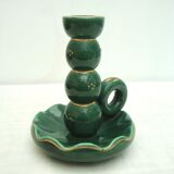 1960s ceramic candlestick