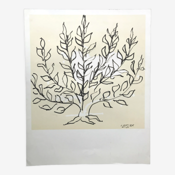 Lithographie de Henri Matisse, d'après Le Buisson, 1994