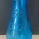 Large blue Italian glass vase
