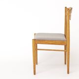 Set of 3 Vintage Beechwood Chairs | 1970s German Dining Chairs | Restored