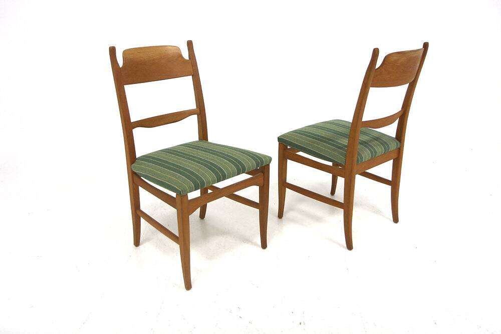Set of 2 "Calmare Nyckel" chairs, Carl Malmsten, Sweden, 1960.