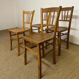 Lot 4 chairs bistro luterma