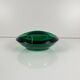 Vide poche / cendrier en verre vert, Tchéquie, 1960
