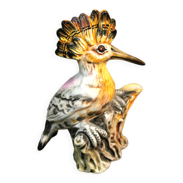 Statuette "oiseau huppé" 1960s