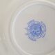 Set of 12 dessert plates in earthenware