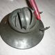 Pewter ship inkwell