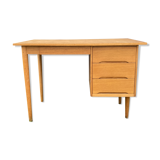 Scandinavian desk with drawer box