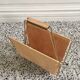 Magazine rack leather "nude"