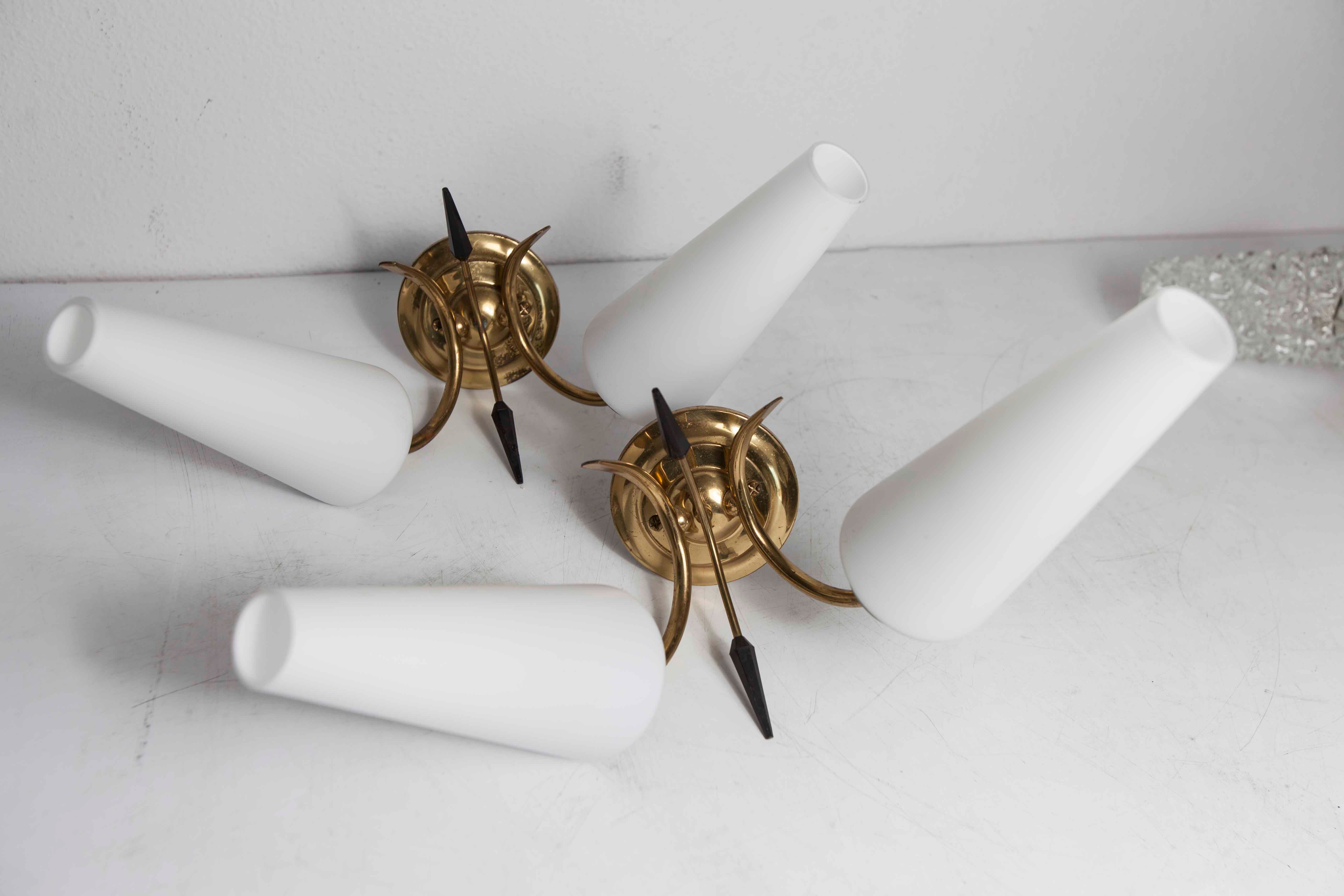Pair of wall lamps 1960