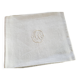 Nappe ancienne damassée + 12 serviettes