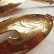 Filled silver salad serving cutlery, minerva hallmark
