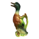 Glazed ceramic duck jug – St Clément – France