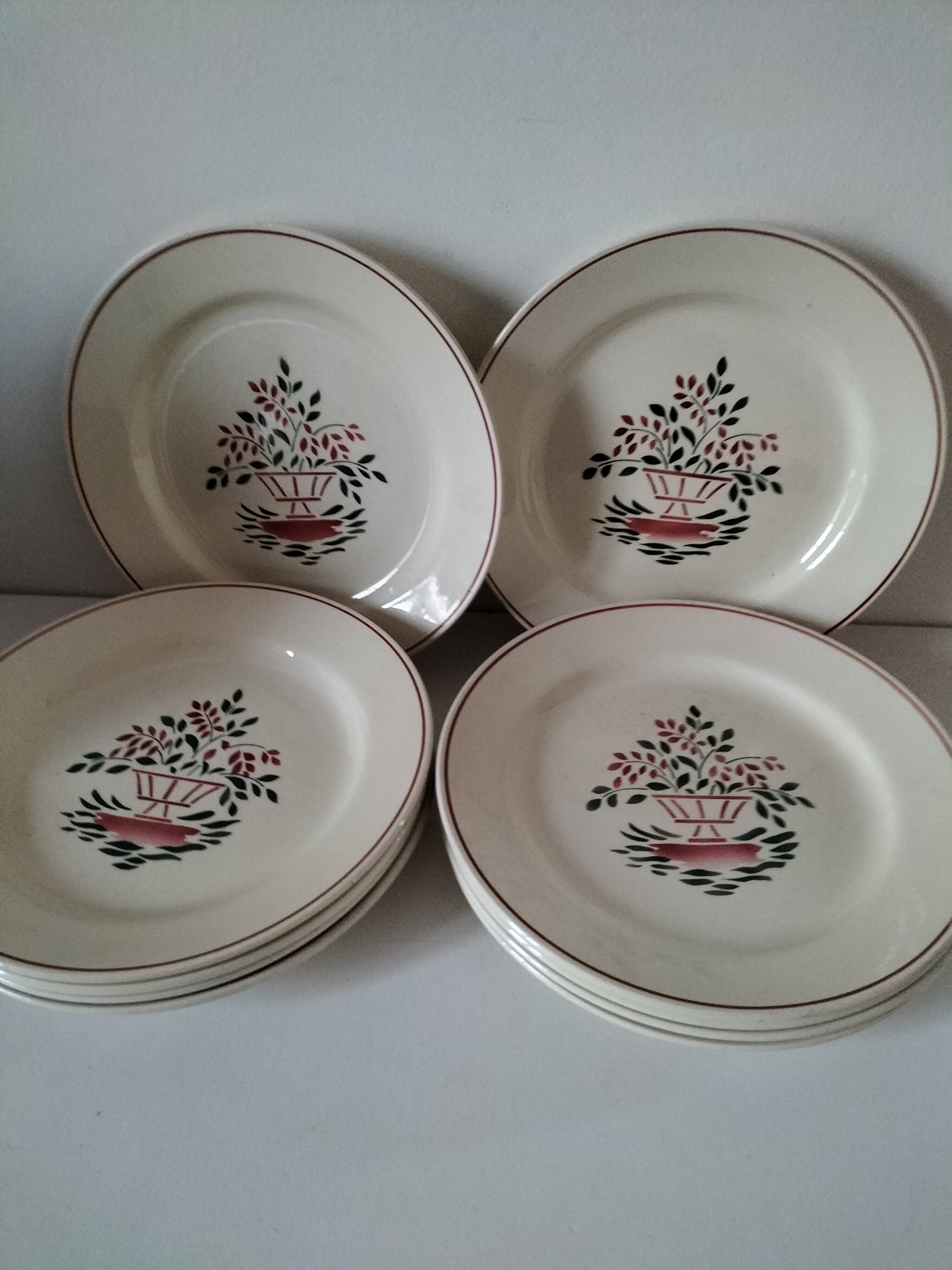 HBCM Creil Monterau Agnès model plates