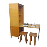 Living room storage furniture dining room table