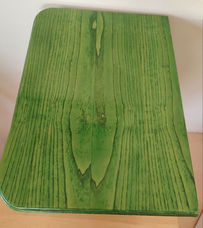 Maugrion bedside table Roche Bobois green