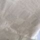 6 old damask linen napkins with a monogram