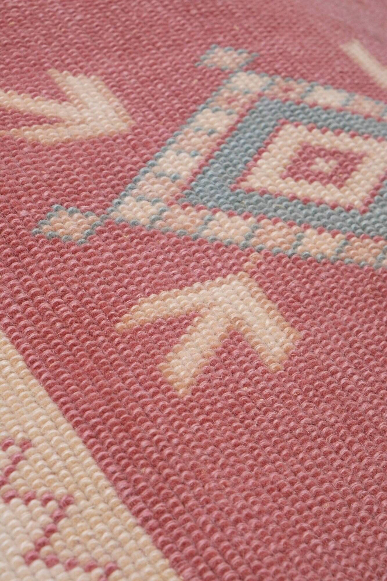 Vintage Turkish hallway rug 81x500 cm