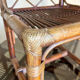 70s bamboo table and chairs