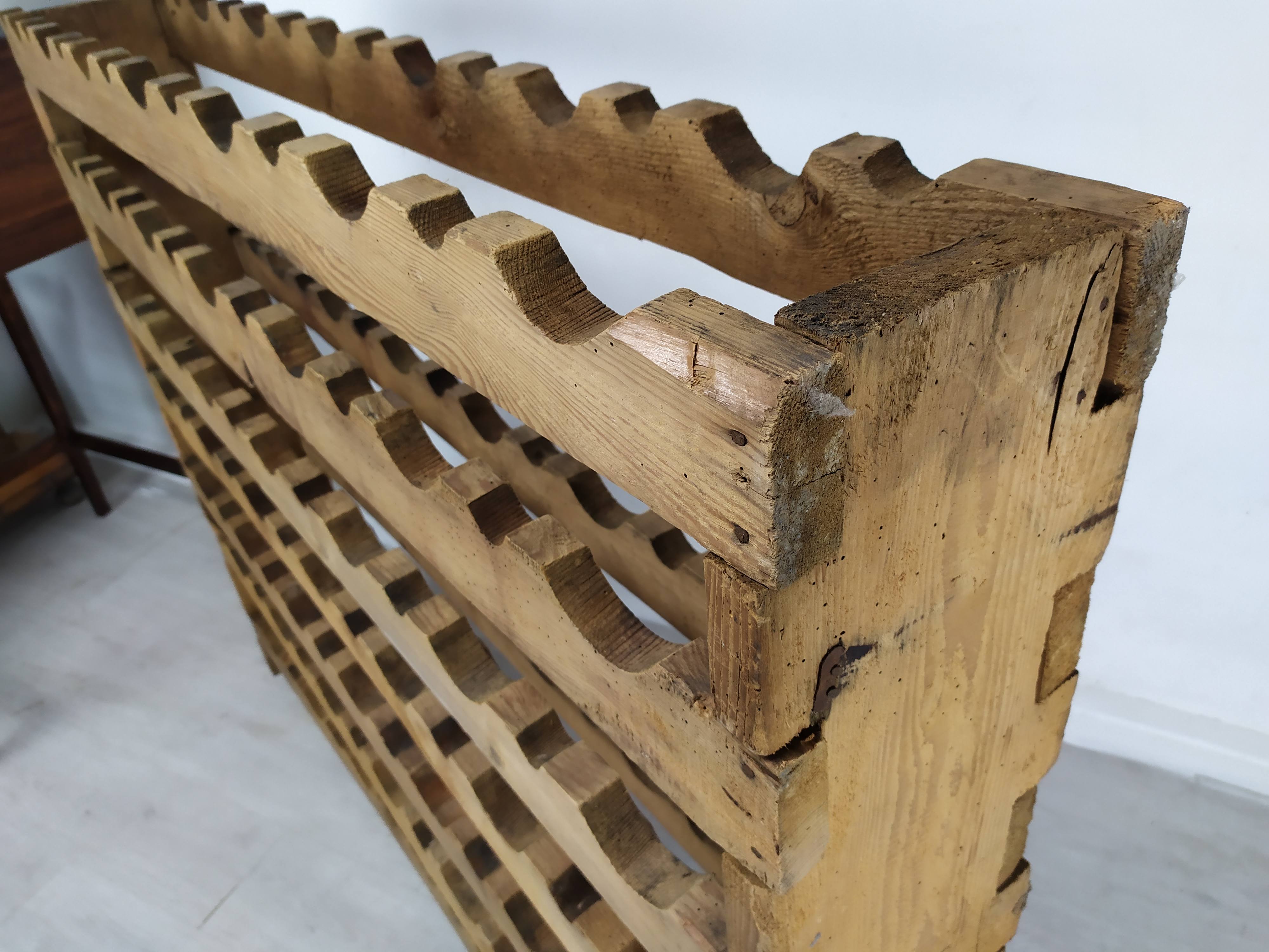 Wine cellar shelf
