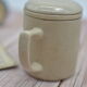 Old herbal tea in glazed stoneware Mentha piperita