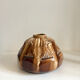 Glazed ceramic vase Art Deco signed Elgé