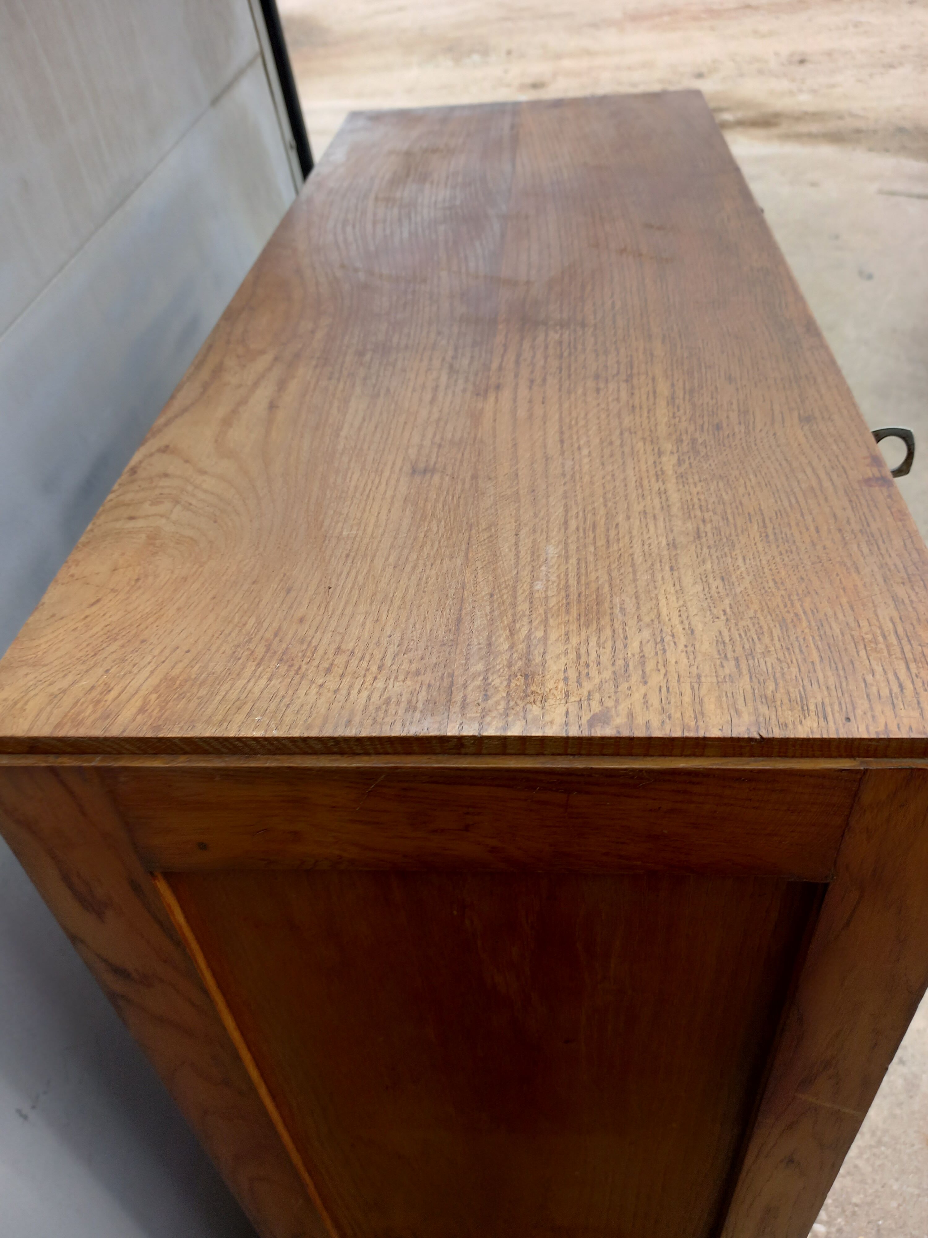 Cabinet binder double curtain 50s