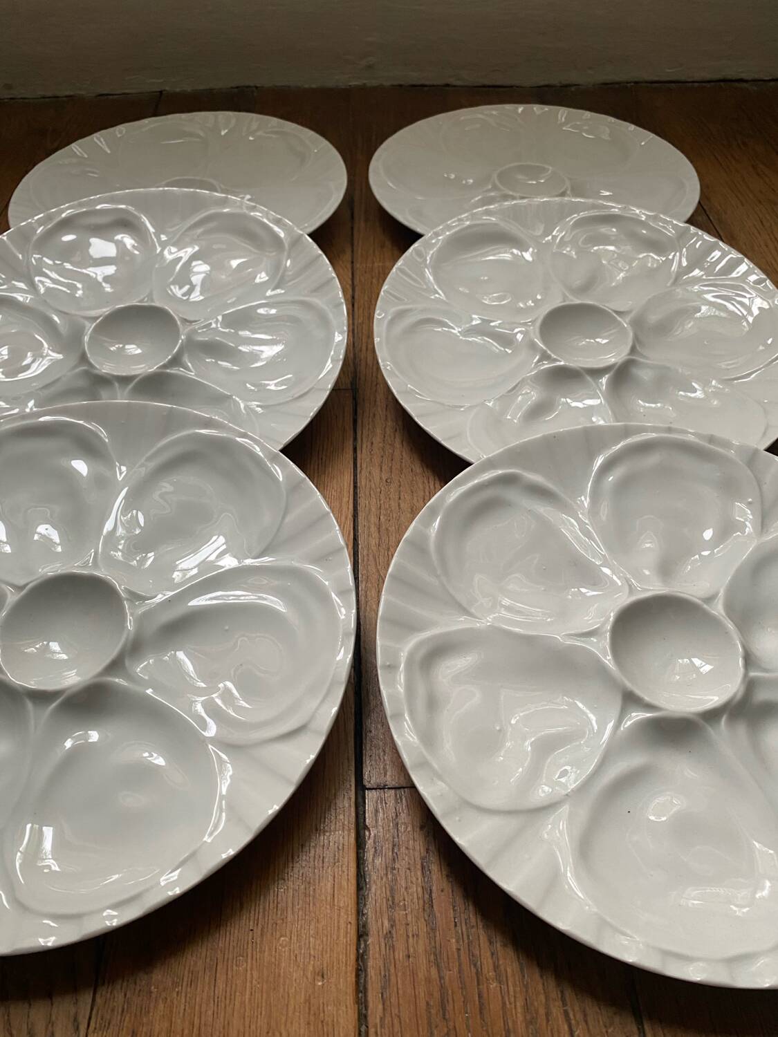 PILLIVUYT oyster plates