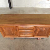 Enfilade vintage en noyer 1950