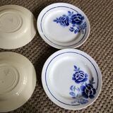 Set of 6 vintage dessert plates