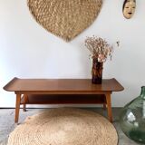 Scandinavian coffee table curved edges