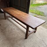 Large oak farm table