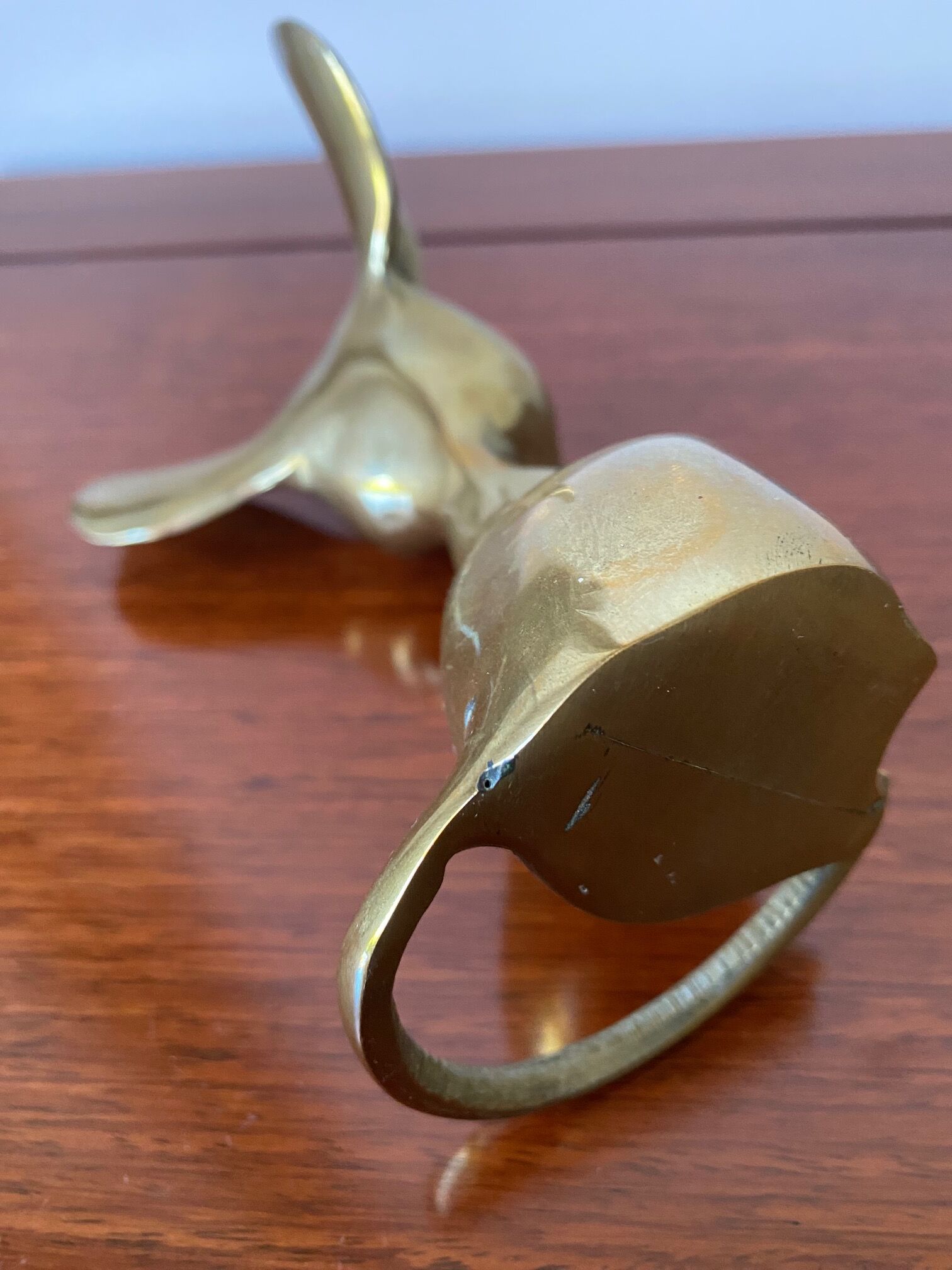 Bronze mouse decoration