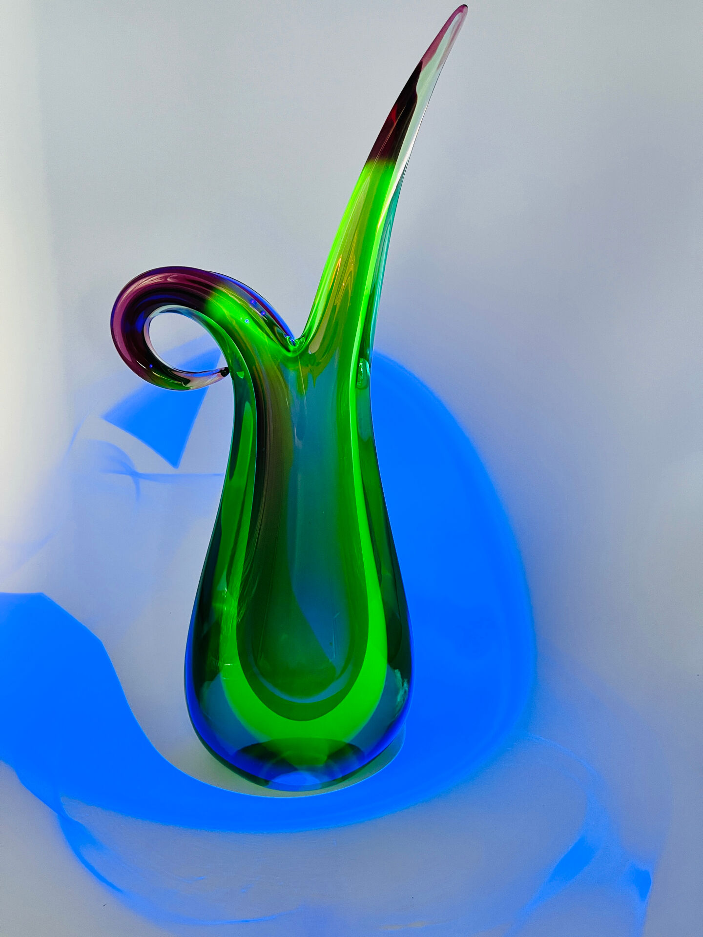 Chef-d'œuvre XXL  Murano - Ouraline - Flavio Poli - 47cm 5.2kg