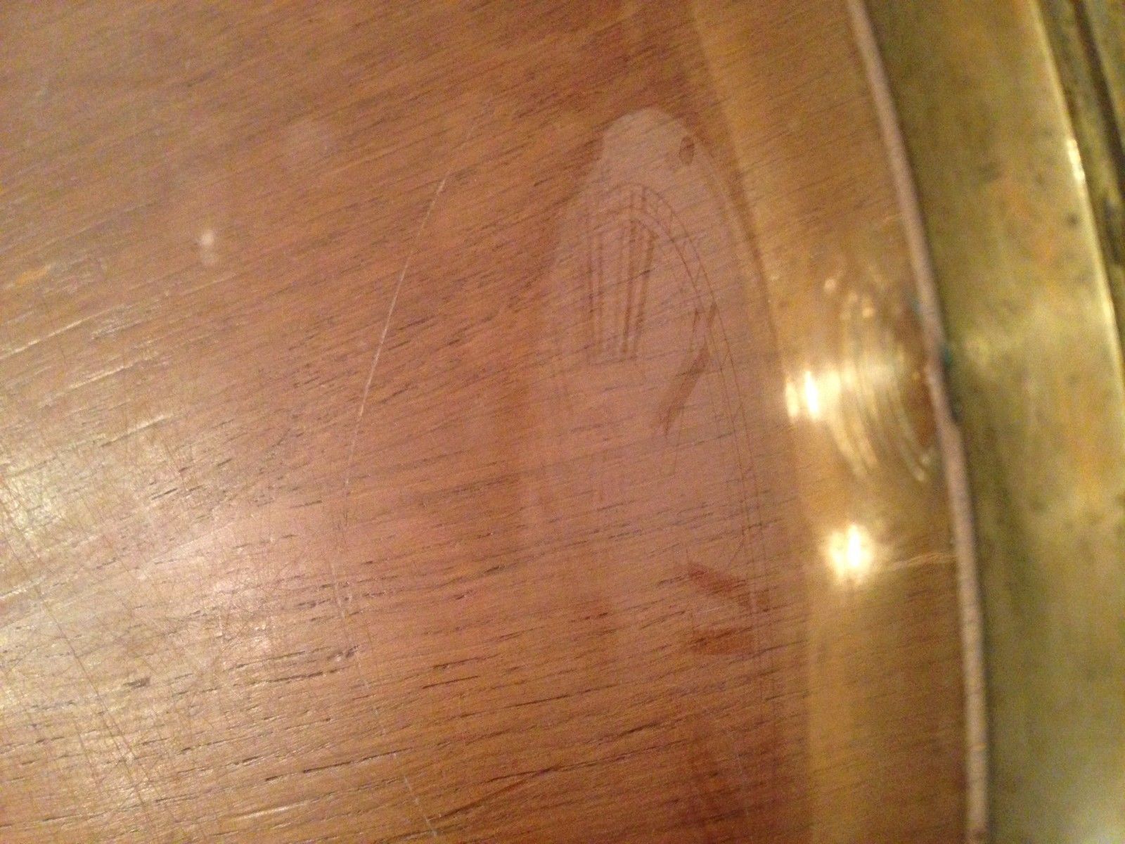 Clock pendulum of old Navy